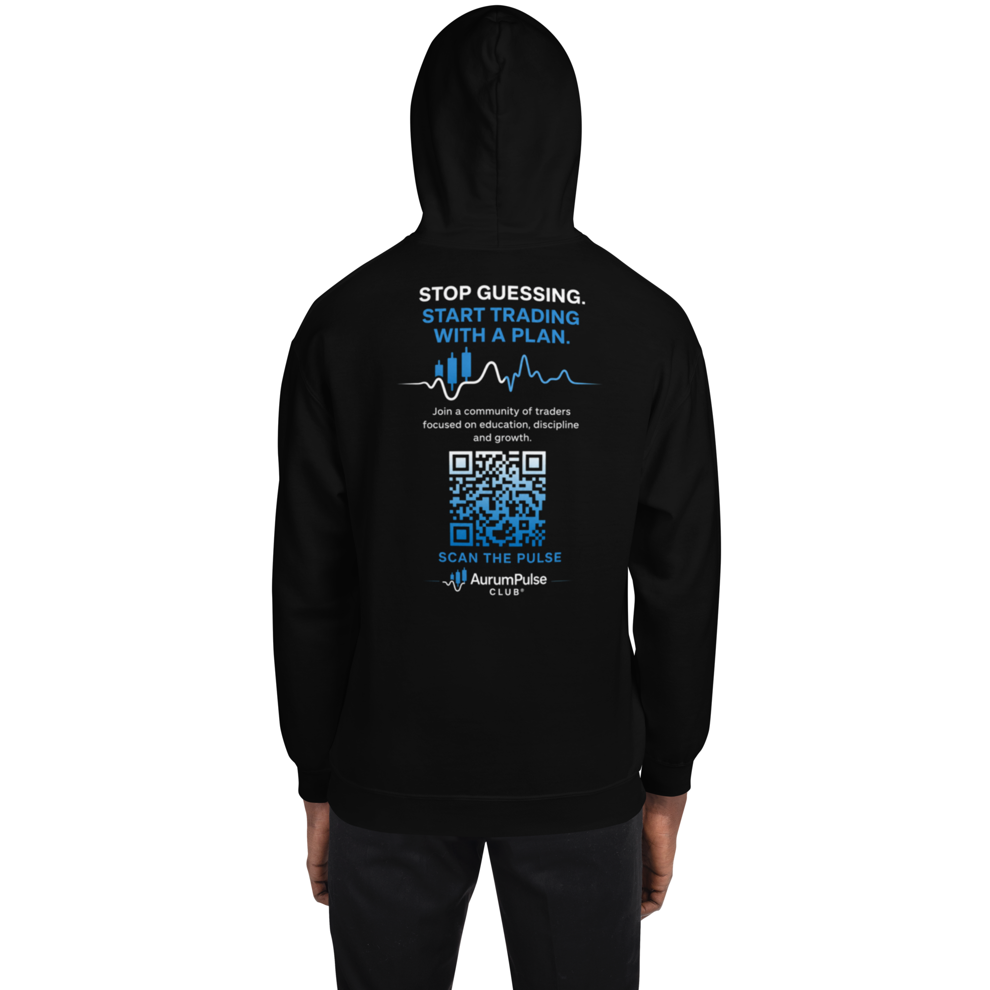 AurumPulse Hoodie back